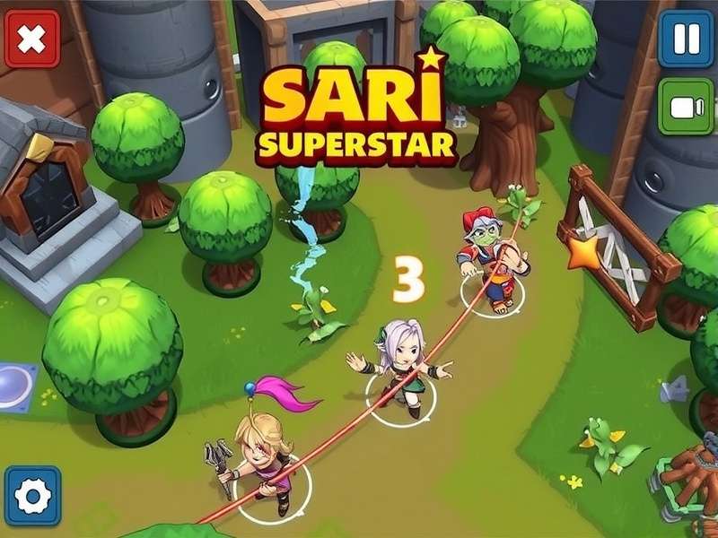 Sari Superstar Gameplay Screenshot
